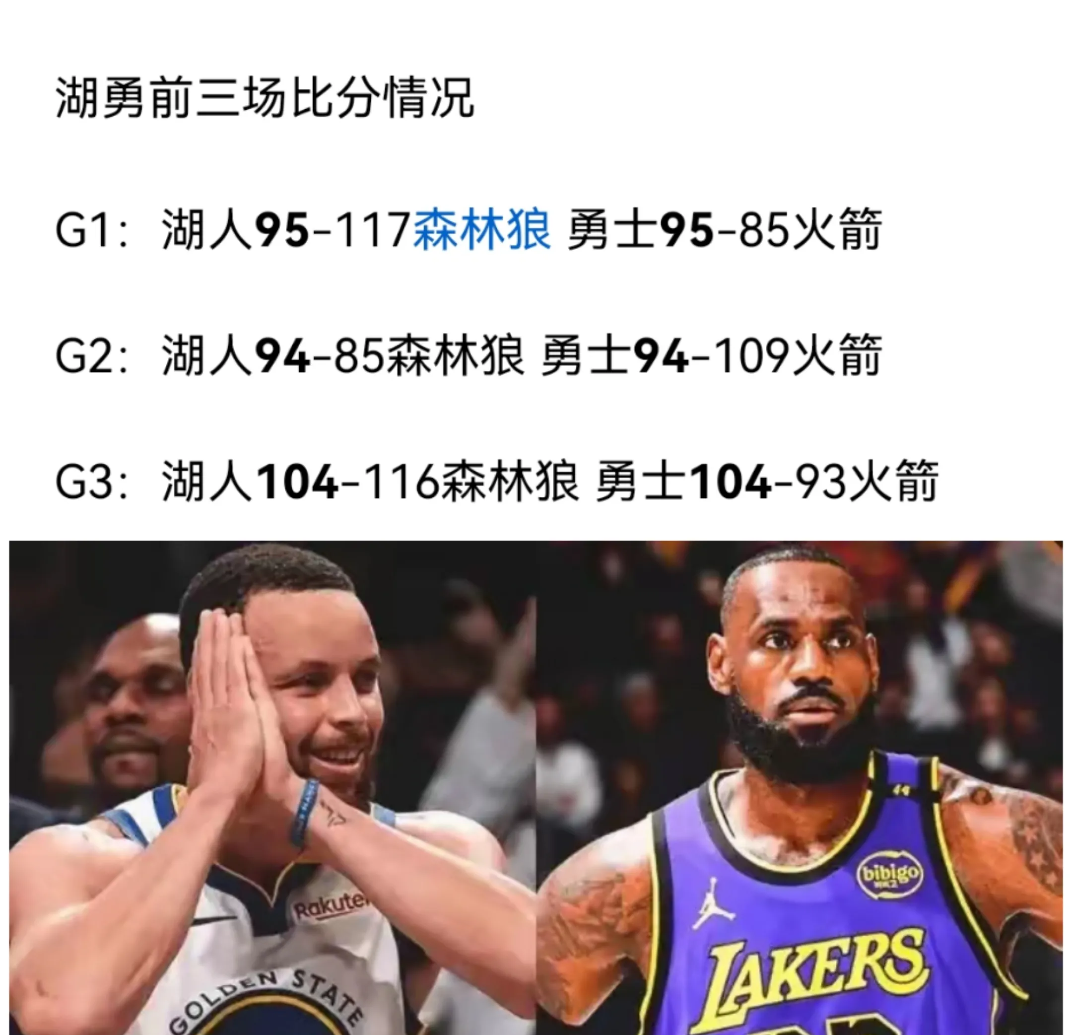 火箭队先声夺人，打破湖人队防线取胜