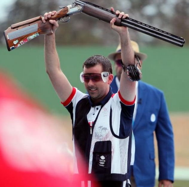 英国选手获得射击比赛铜牌 英国选手获得射击比赛铜牌