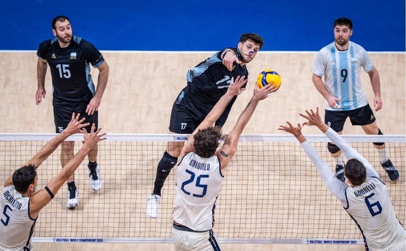 瑞士男排力克阿根廷,晋级半决赛 瑞士男排力克阿根廷,晋级半决赛